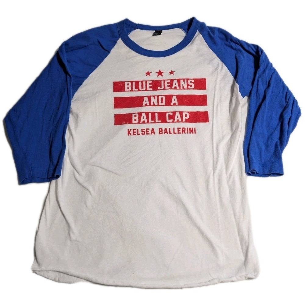 Kelsea Ballerini Blue Jeans And A Ball Cap Raglan Shirt Womens M Country Concert